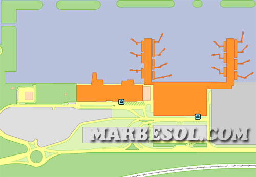 taxis at malaga airport