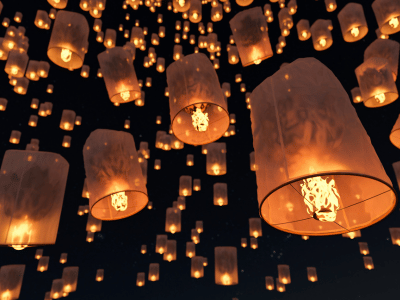 Lantern Festival in Malaga