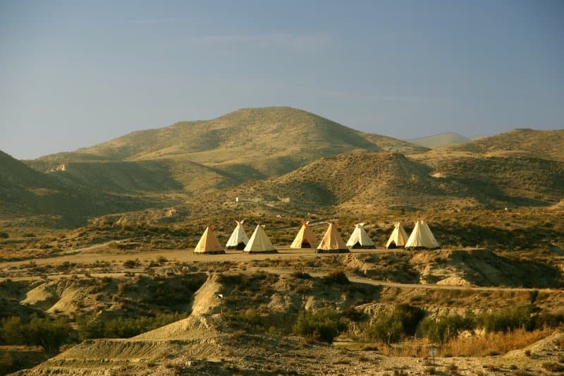 Mini Hollywood theme park in the Tabernas Desert (Almeria)