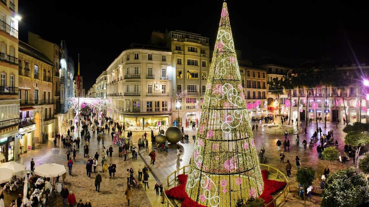Iluminacion navidad malaga
