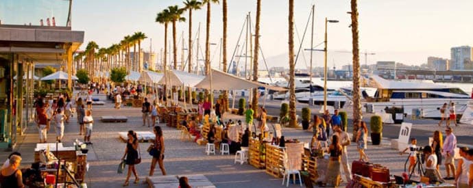 Zoco market in Malaga