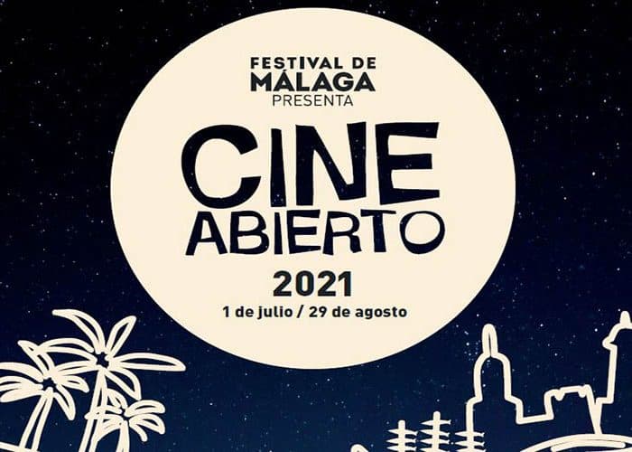 Summer open-air cinema in Malaga, July 2021