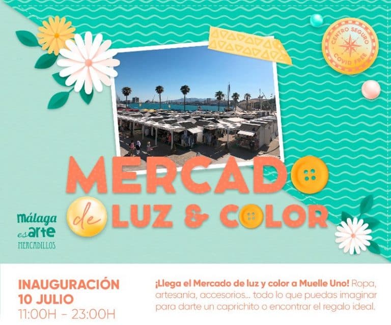 Muelle Uno in summer 2021