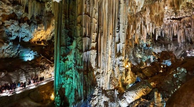 Visiting Nerja cave