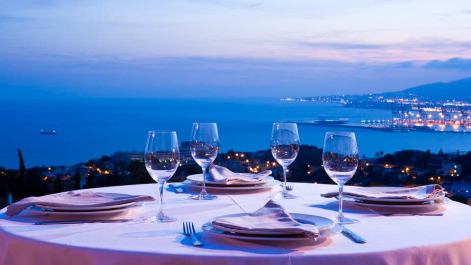 Restaurantes románticos en Málaga