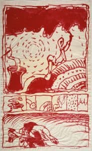 Alechinsky in the land of ink