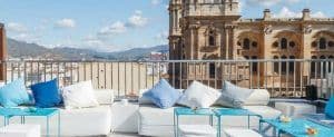 Molina Lario hotel terrace