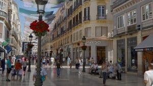 Calle Larios in Malaga