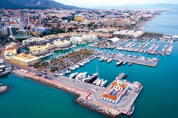 Benalmadena's Puerto Marina view