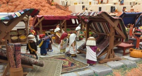 Playmobil nativity representation