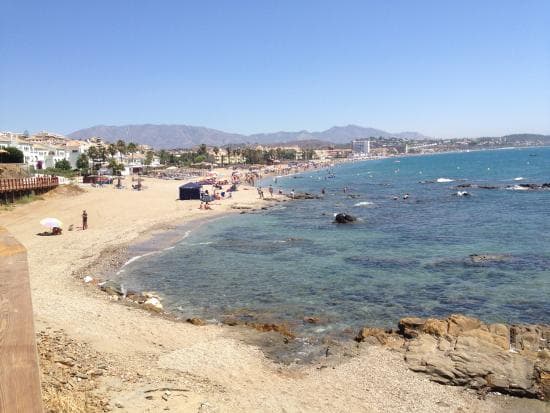 beach mijas beach mijas