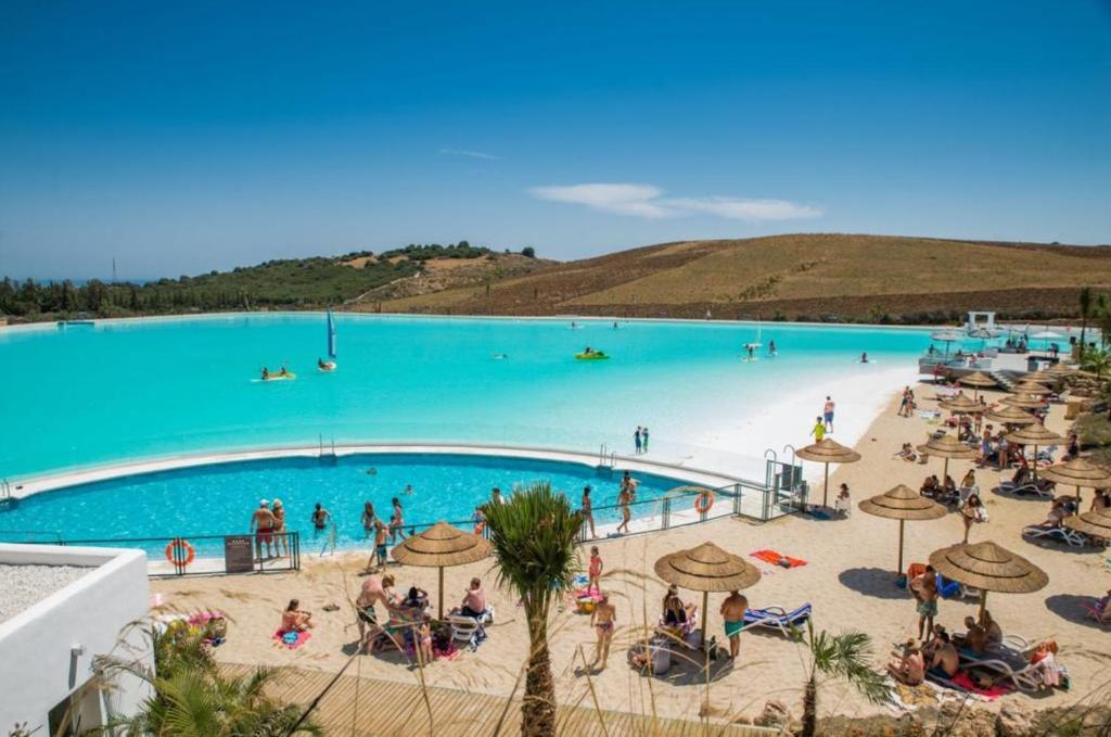 Alcazaba lagoon malaga