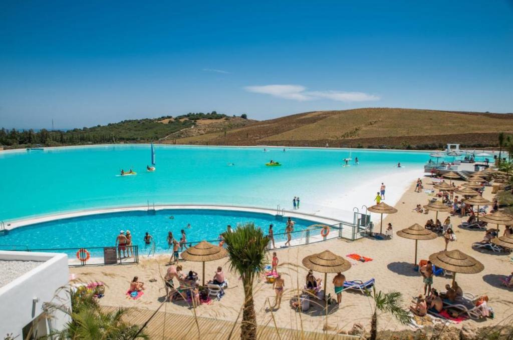 Alcazaba lagoon malaga 