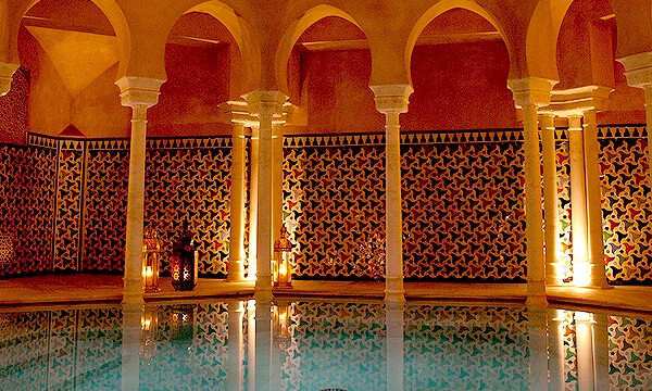 Arab baths in Málaga