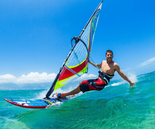 Water sport in La Cala de Mijas