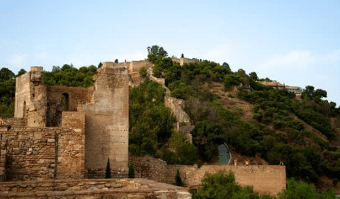 alcazaba of malaga