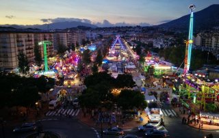 feria Fuengirola de noche