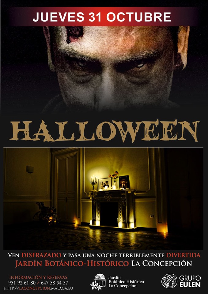 halloween en el jardín botanico de la concepcion