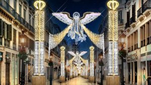 Málaga en Navidad Calle Larios 