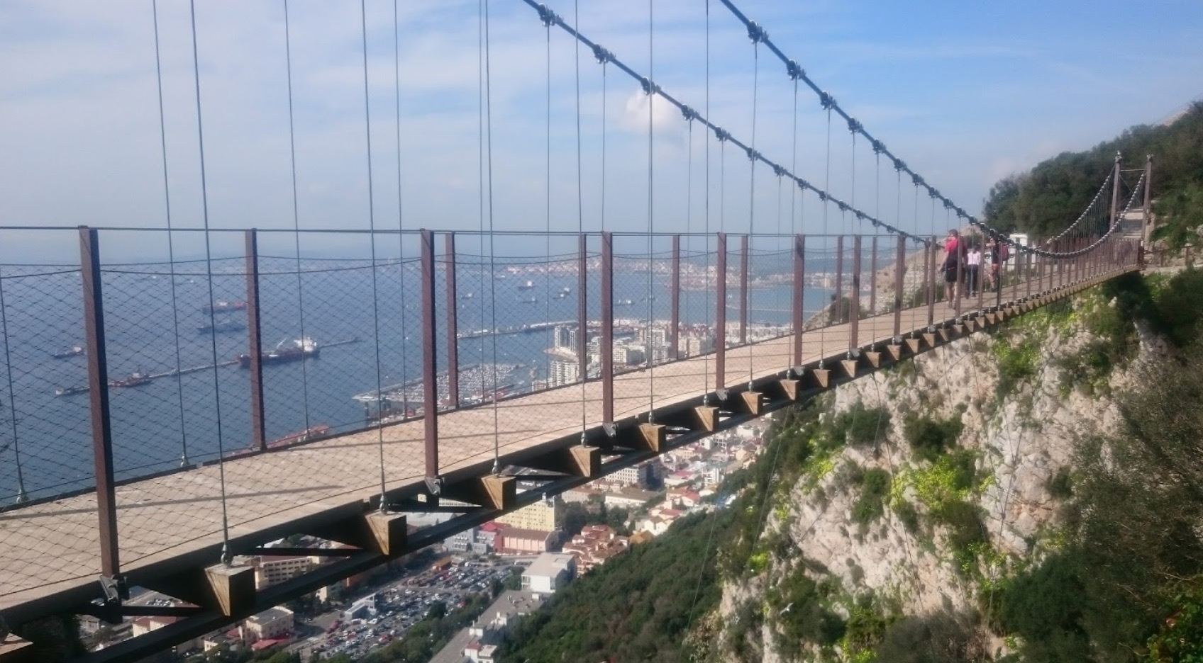 puente colgante gibraltar