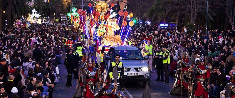 Cabalgata en Málaga. ¡Reyes Magos 2020! 👑👑👑