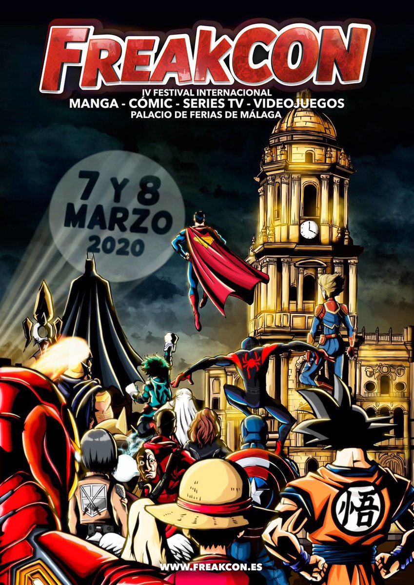 marzo en malaga freakcon 