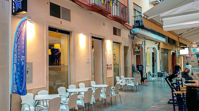 Mejores restaurantes griegos en Málaga