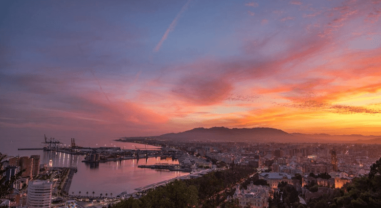 Mejores atardeceres en Málaga, Mejores atardeceres en Málaga: dónde verlos