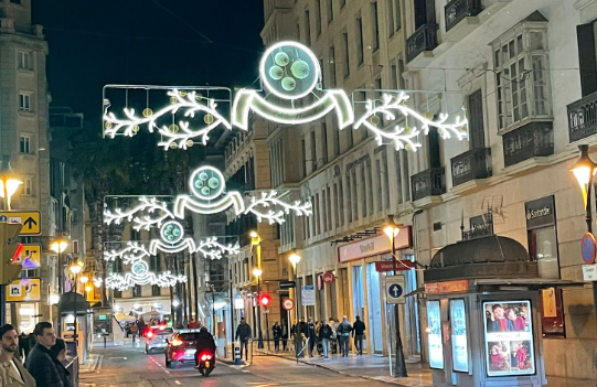 Alumbrado navideño de Málaga