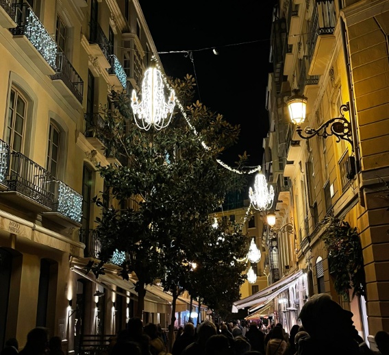 Alumbrado navideño de Málaga