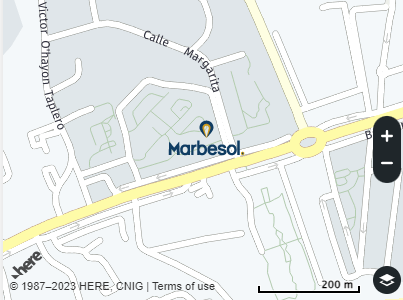 Location Map of Marbesol Rent a Car Marbella