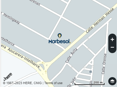 Location Map of Marbesol Venta
